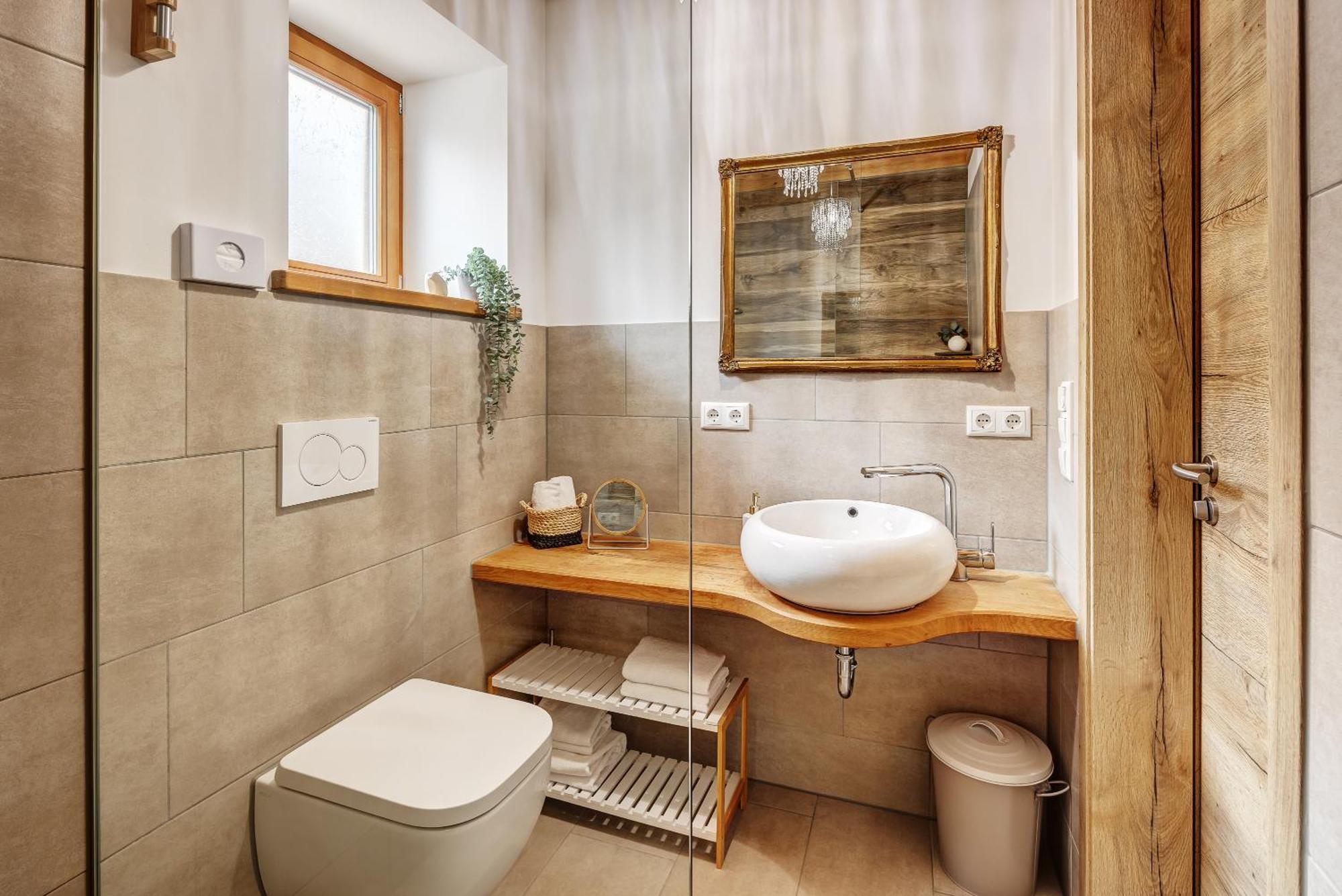 Landhaus Trinis - Kleine Kaffee Tee Theke Mit Kuehlschrank - Parkplatz Rotta Kültér fotó